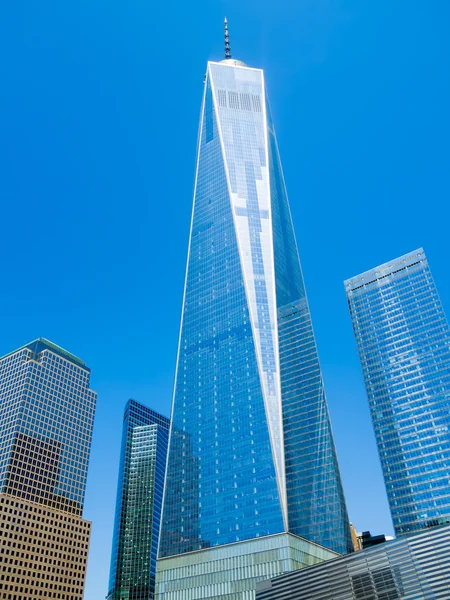 One World Trade Center also known as The Freedom Tower in New York — Stock Photo, Image