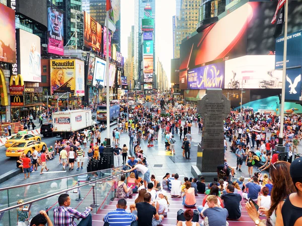 Times Square em Nova York — Fotografia de Stock