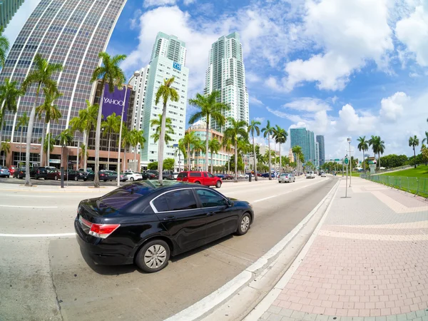 Boulevard in Miami — Stock Photo, Image