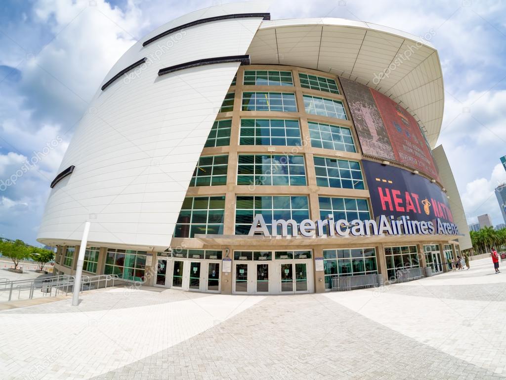 The American Airlines Arena in Miami