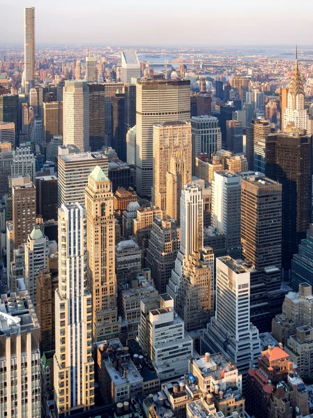 Skyscrapers at midtown New York — Φωτογραφία Αρχείου