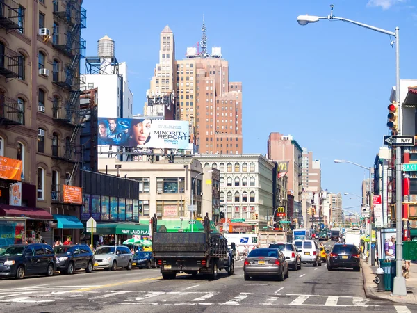 Canal Street at Chinatown in New York City — Stock Photo, Image