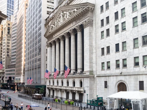 La Bourse de New York à Manhattan — Photo