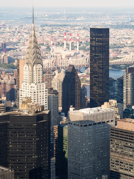 Wieżowce w centrum Nowego Jorku — Zdjęcie stockowe
