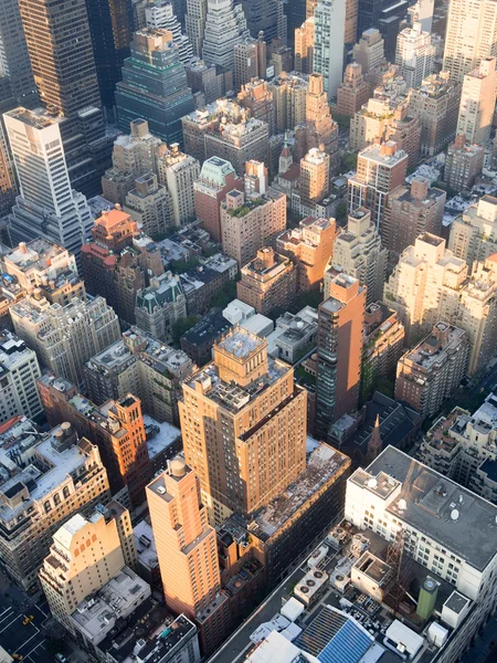 El paisaje urbano del centro de Manhattan en Nueva York —  Fotos de Stock