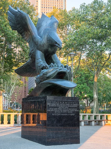 Το μνημείο του Ανατολικής Ακτής στο Battery Park στη Νέα Υόρκη — Φωτογραφία Αρχείου