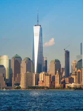Aşağı Manhattan New York skyline