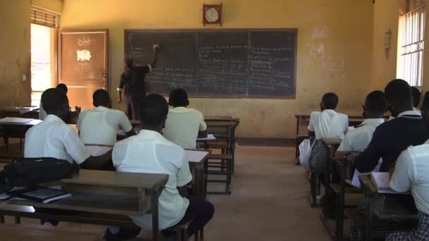 Étudiants Non Identifiés Portant Des Masques Protection Raison Pandémie Coronavirus — Video