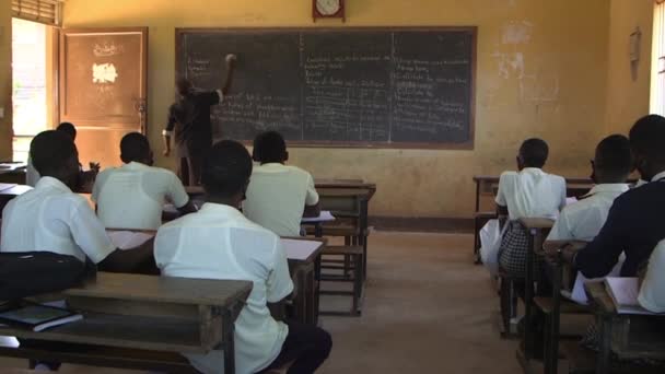 Étudiants Non Identifiés Portant Des Masques Protection Raison Pandémie Coronavirus — Video