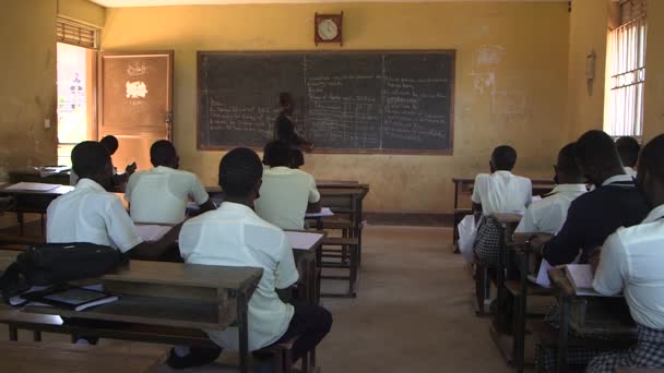 Étudiants Non Identifiés Portant Des Masques Protection Raison Pandémie Coronavirus — Video