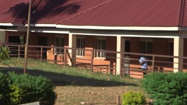 Uganda 'nın başkenti Kampala' daki Maranatha Lisesi 'nin inşası, Kasım 2020