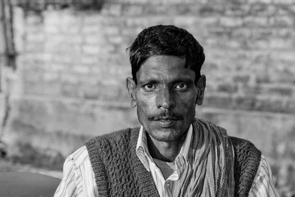 Raxaul India Unidentified Indian Man Raxaul Bihar State India November — 图库照片