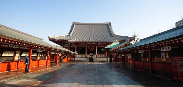 Tokio Japan März Unbekannte Touristen März 2014 Senso Tempel Tokio — Stockfoto