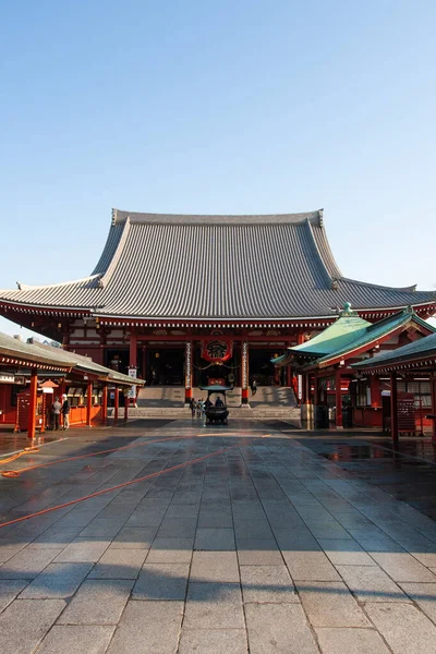 Tokyo Japon Mars Touristes Non Identifiés Temple Senso Mars 2014 — Photo