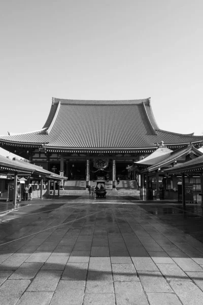 Tokio Japón Marzo Turistas Identificados Templo Senso Marzo 2014 Tokio — Foto de Stock