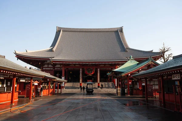 Toquio Japão Março Turistas Não Identificados Templo Senso Março 2014 — Fotografia de Stock