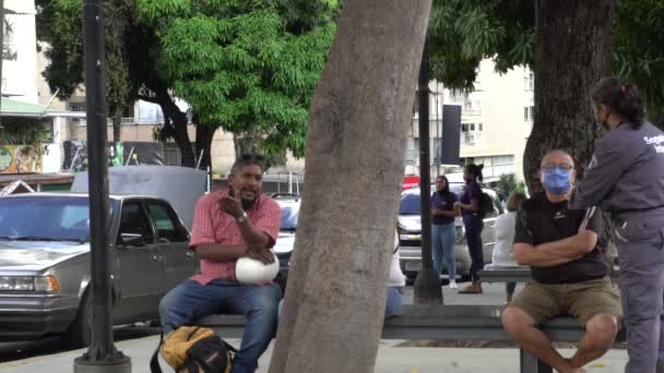 Los Palos Grandes Distrito Residencial Turístico Financiero Ubicado Municipio Chacao — Vídeos de Stock