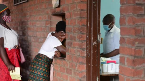 Balaka Malawi Deki Siyaludzu Sağlık Merkezi Nde Balaka Bölge Hastanesi — Stok video