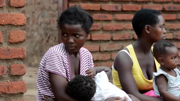 Mujeres Identificadas Escuchando Una Presentación Trabajadores Salud Nanjiri Las Afueras — Vídeo de stock