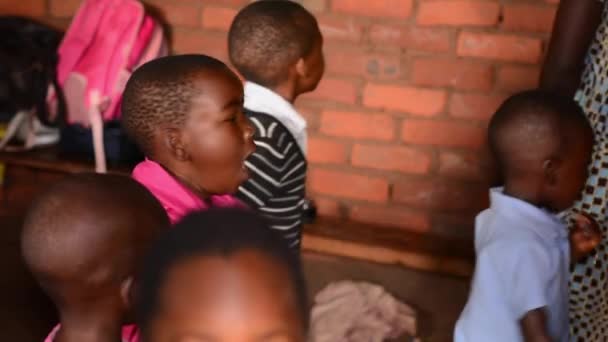 Niños Identificados Preescolar Nanjiri Las Afueras Lilongwe Malawi Diciembre 2020 — Vídeo de stock