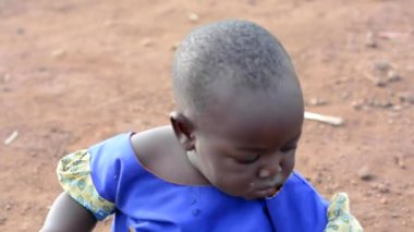 Dedza, Malawi 'de kimliği belirsiz bir çocuk, 19 Aralık 2020