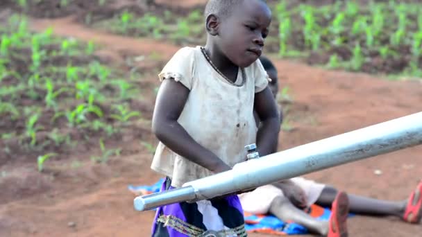 말라위의 드자에 한우물에서 확인되지 아이들 2020 — 비디오