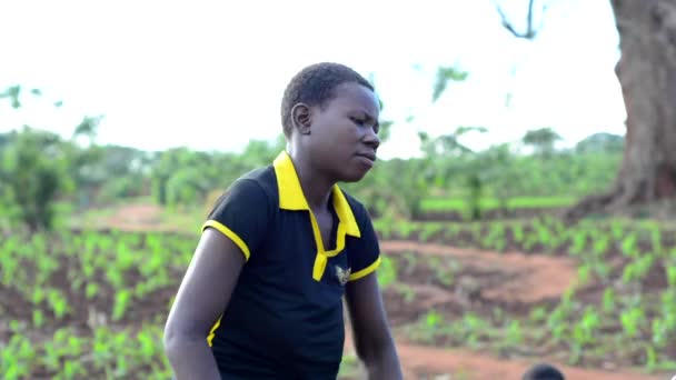 Mulher Não Identificada Poço Dedza Malawi Dezembro 2020 — Vídeo de Stock