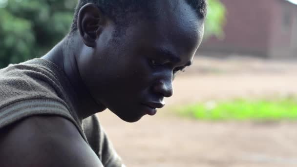 Niet Geïdentificeerde Mensen Die Een Spel Spelen Dedza Malawi December — Stockvideo