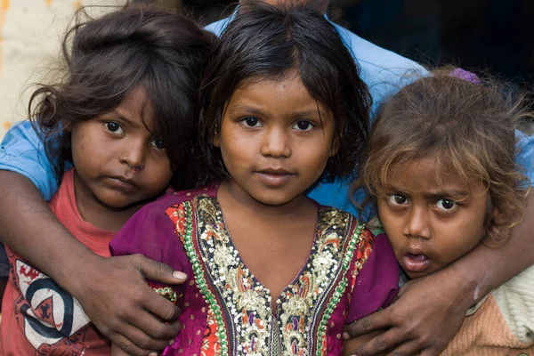 Raxaul India Niet Geïdentificeerde Indiase Kinderen Straat Circa November 2013 — Stockfoto