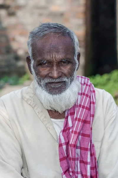 Raxaul India ชายอ นเด ระบ วตนในราซ ฐบาฮาร นเด ประมาณเด อนพฤศจ — ภาพถ่ายสต็อก