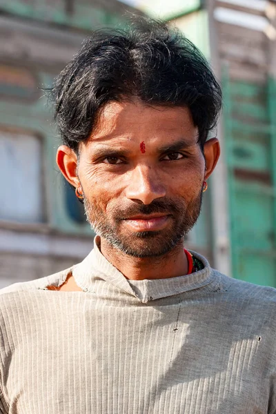 Raxaul India Raxaul Bihar State Hindistan Tanımlanamayan Hintli Adam Kasım — Stok fotoğraf