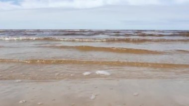 Deniz manzarası, Baltık Denizi, Bahar