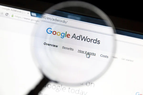 Google Adwords website Büyüteç altında