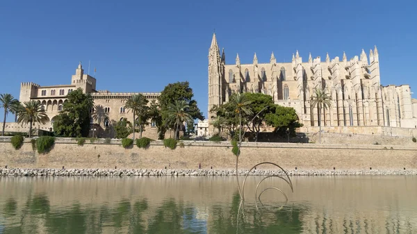 Oude Kathedraal Palma Mallorca Spanje — Stockfoto