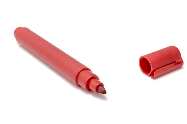 Red marker pen — Stock Photo, Image