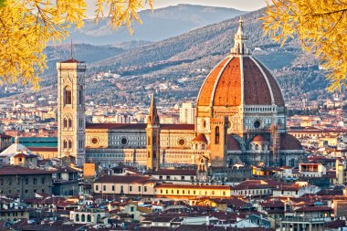 Florence, duomo ve giotto's campanile.