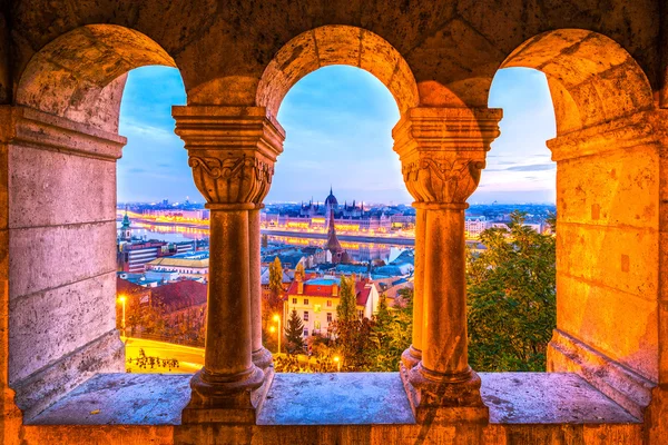 Budapeşte görünüm, Macaristan — Stok fotoğraf