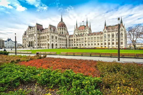 Budapest Parlament, Magyarország — Stock Fotó