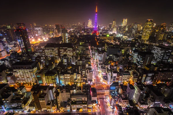 Tokijská věž, Tokio, Japonsko. — Stock fotografie