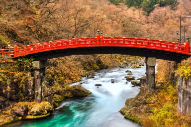 Nikko kutsal Köprüsü, Japonya.