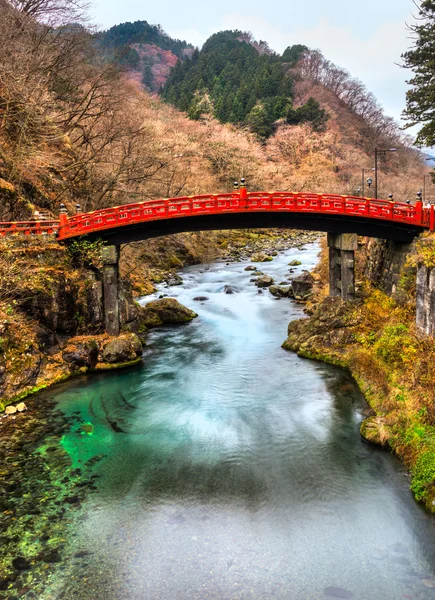 Nikko kutsal Köprüsü, Japonya. — Stok fotoğraf