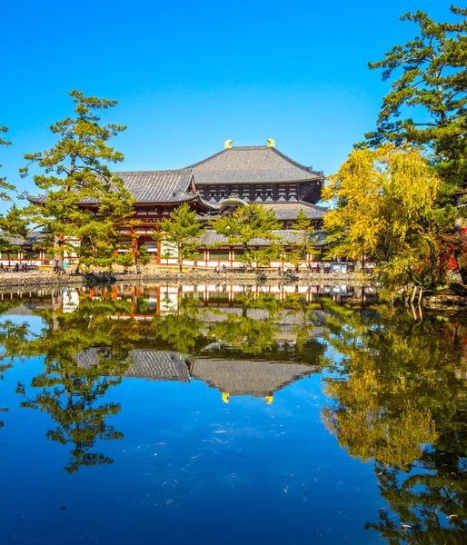 Todai-ji templet i Nara, japan . - Stock-foto