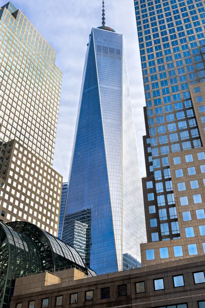 Freedom Tower in Manhattan, New York City. USA. — Stock Photo, Image