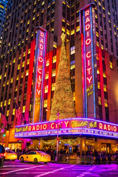 Radio City Music Hall, New York, États-Unis — Photo