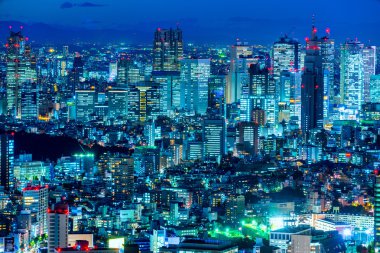 Tokyo manzarası, Japonya.