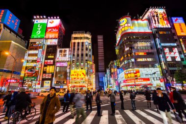 Kabuki-Cho bölge, Shinjuku, Tokyo, Japonya.