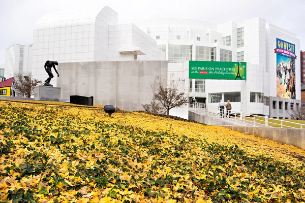 Висока Музей мистецтва в midtown Атланта, США — стокове фото