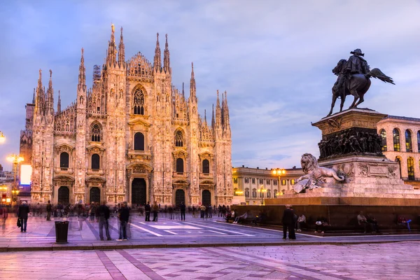 Duomo de milan, italia. —  Fotos de Stock