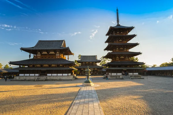 Horyu-ji templet i Nara, Japan — Stockfoto