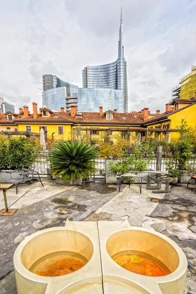 Porta Nuova område, Milano, Italien. — Stockfoto